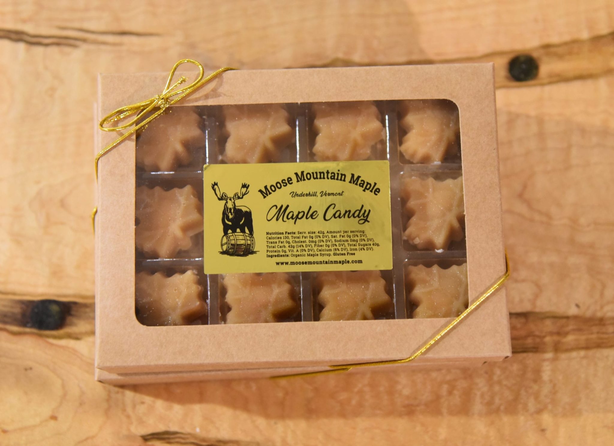 Vermont Maple Candy Gift Box Moose Mountain Maple